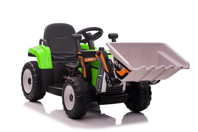 Kinderfahrzeug - Elektro Auto Bagger mit Fernsteuerung - 12V7A Akku,2 Motoren