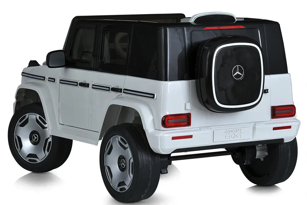 Mercedes Benz Eqg, 12-Volt-Elektro-Kinderauto Mit Gummireifen, Ledersitz Und Mehr! – Bild 3