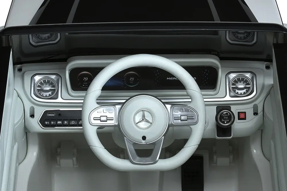 Mercedes Benz Eqg, 12-Volt-Elektro-Kinderauto Mit Gummireifen, Ledersitz Und Mehr! – Bild 7