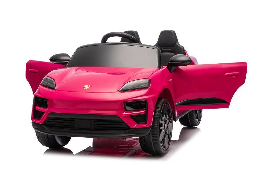 Elektro Kinderfahrzeug „Porsche Macan“ – Lizenziert – 12V10A Akku, 2,4Ghz Fernsteuerung, MP3+Leder+EVA