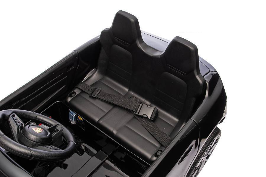 Elektro Kinderfahrzeug „Porsche Macan“ – Lizenziert – 12V10A Akku, 2,4Ghz Fernsteuerung, MP3+Leder+EVA – Bild 4