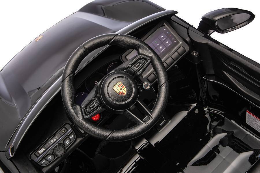 Elektro Kinderfahrzeug „Porsche Macan“ – Lizenziert – 12V10A Akku, 2,4Ghz Fernsteuerung, MP3+Leder+EVA – Bild 10