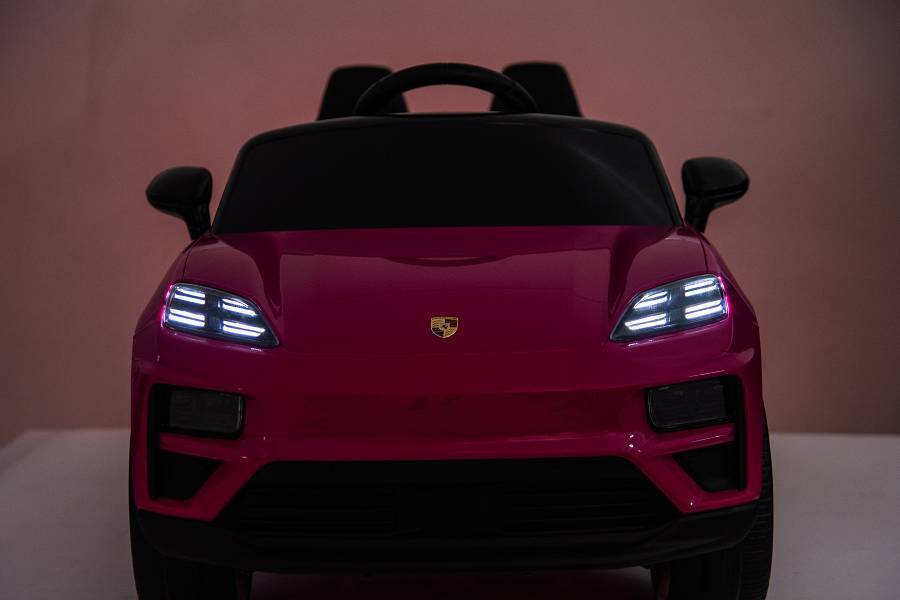 Elektro Kinderfahrzeug „Porsche Macan“ – Lizenziert – 12V10A Akku, 2,4Ghz Fernsteuerung, MP3+Leder+EVA – Bild 11